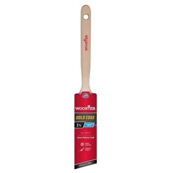 Gold Edge Angle Sash Brush