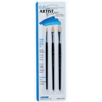 Artist Brush Set - 3 Piece