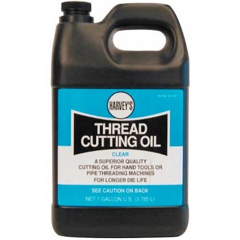 Harveys 016150 Thread Cut Oil,  Clear ~ Gallon