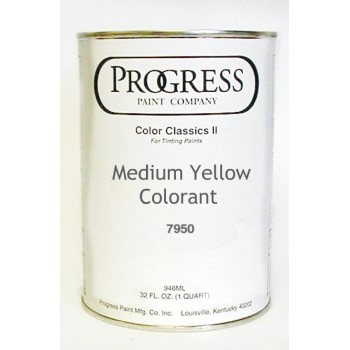 California Prod/grayseal 7950 Colorant, Med Yellow ~ Quart