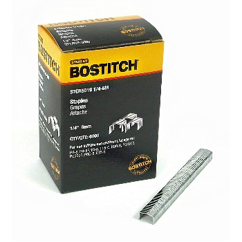 Bostitch Stcr50191/4-6m Staples - 1/4 Inch