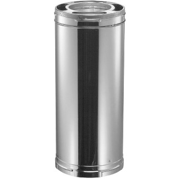 M &amp; G Duravent 8DP-24 All Fuel Chimney Pipe, Galvanized ~  8" x 34"