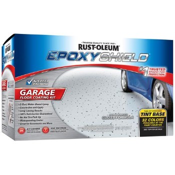 Gargage Floor Coating Kit - Epoxy - Tint Base