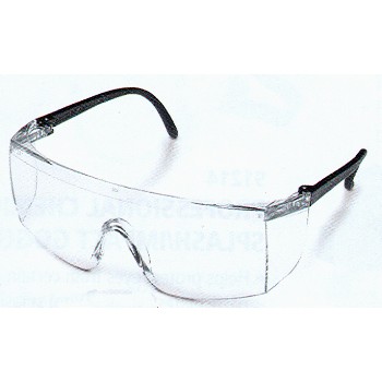 3m 078371907808 Safety Glasses - Black Grip