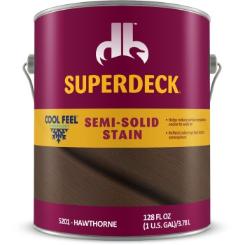 Semi-Solid Color Stain w/Cool Feel,  Hawthorne ~ Gallon