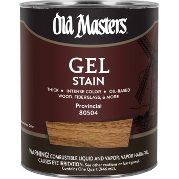 Oil Based Gel Stain, Provencial ~ Quart 