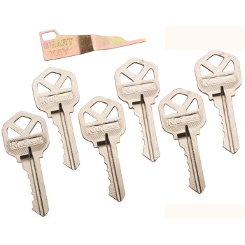 Cut Keys for Kwikset Smart Key Locks ~ 6 Pk