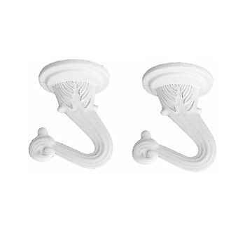 Angelo/Westinghouse 70770 Swag Light Hook Kit - White Finish