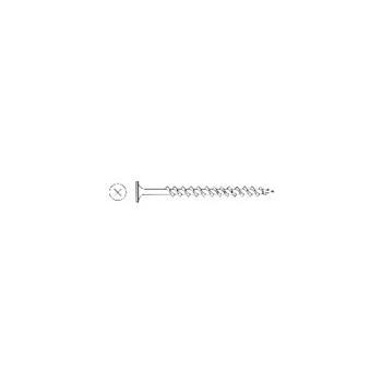 Mazel 2060501 100c 6x1 Ph Crs M-Purp Screw