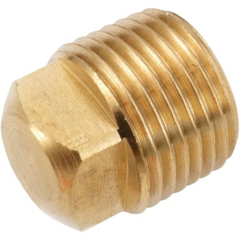Anderson Metals Lead-Free Brass Hex Head Plug - 1/2"