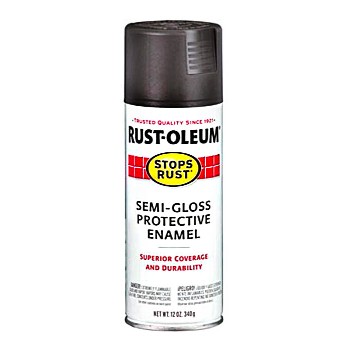 Rust-oleum 7776830 Stops Rust Flat Black Spray Enamel - Cans