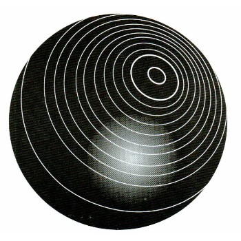 Moore Plastics 07.0S3/8NNSTY Ball Float, 7" Diameter - 3/8" thread