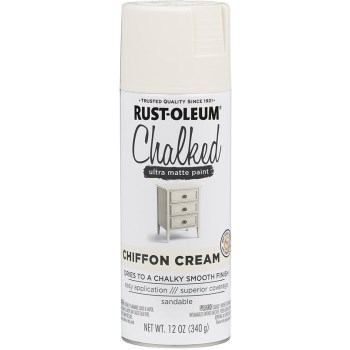 Chalked Ultra Matte Spray Paint ~ Chiffon Cream