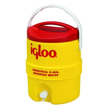 Igloo Products 421 Water Cooler, Yellow/red ~ 2 Gallon