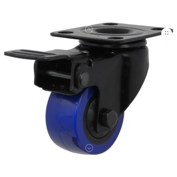  TPU Swivel Caster with Total Lock Braker ~ 2"