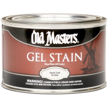 Old Masters 81908 Aged Oak Gel Stain,  Pint 