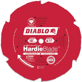 Freud/Diablo D1006DH 10in. 6t Hardiblade