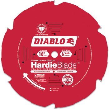 Freud/diablo D1006dh 10in. 6t Hardiblade