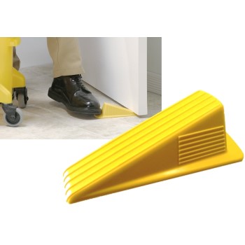 Shepherd 3763 Floor Door Stop,  Yellow  ~ 6.25"