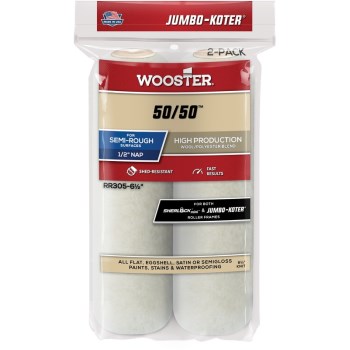 Wooster  0RR3050064 Jumbo Koter Covers, 50/50 ~ 6.5"  Two Pack 