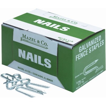 Mazel 1165062 Fence Staples, Galvanized 5 lb. ~ 2"