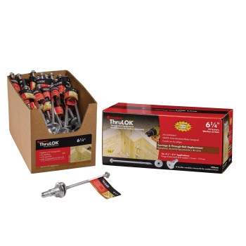 ThruLok Screw Bolt - 6-1/4", 24pk