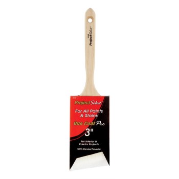 Angle Sash Polyester Brush - 3"