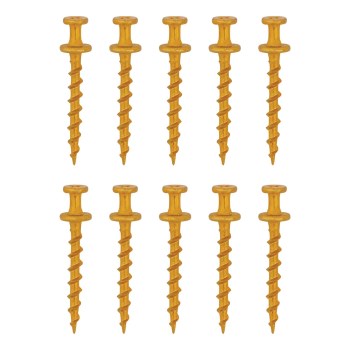 Bearclaw Picture Hanger, Brass - 10pk