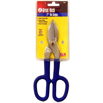 Great Neck T7sc Tin Snip ~ 7 Inch