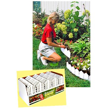 Easy Gardener 861 Adirondack Edging, Bright White, 22 Inch