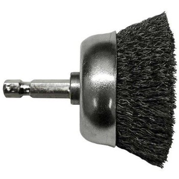 Century Drill &amp; Tool   76223 Drill Cup Fine Wire Brush ~ 2-3/4"