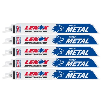 Lenox Lazer Recip Blade, Bi-Metal - 9" 14 TPI