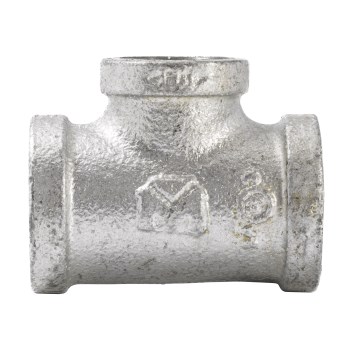 Anvil/Mueller Reducing Tee, Galvanized - 3/4" x 3/4" x 1/2"
