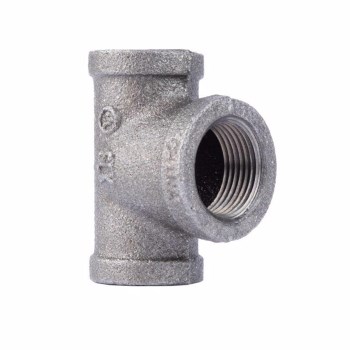 Anvil/Mueller Reducing Tee, Black - 1-1/4" x 1-1/4" x 3/4"