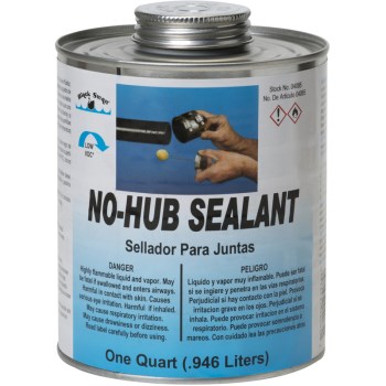 Black Swan Mfg 04085 No-Hub Sealant ~ Quart 