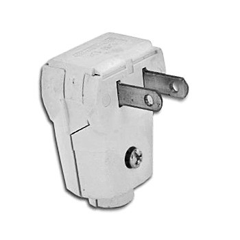 Leviton L00-101AN-E Plug - Male  TrimFit Angle plug  101AN-E