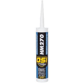 Construction Silicone Sealant, White ~ 10 oz Tubes