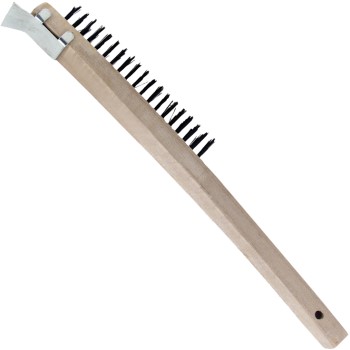 Wire Brush With Scraper