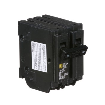Homeline Double-Pole Circuit Breaker - 70 Amp