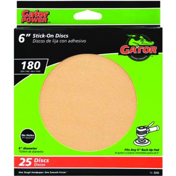 25pk 6 180g Sand Disc