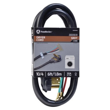 Dryer Cord, 4 Conductor - 6 Ft