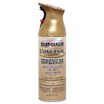 Universal Metallic Spray,  Pure Gold ~ 11oz 