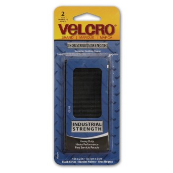 Velcro - Industrial - Black 4 x 2"