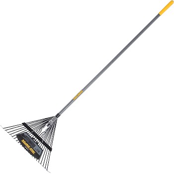 Ames 2604512 Spring-brace Steel Leaf Rake ~ 22"