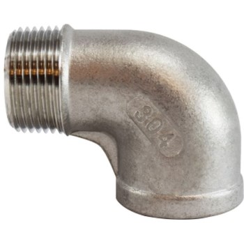 Anderson Metals Stainless Steel Street Elbow - 1/2"