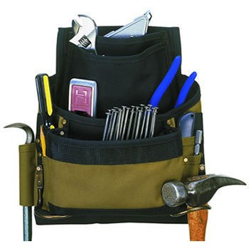 Clc 1620 11 Pocket Poly Nail/tool Bag