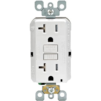 Leviton R02-GFTR2-KW White 20a Gfci