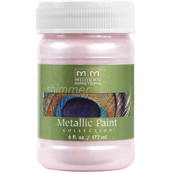 Metallic Paint, Rose 6 Ounce