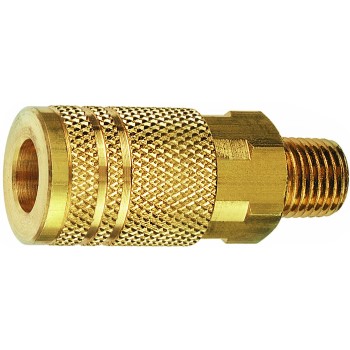 Male I/M Style Milton Coupler ~ 3/8"