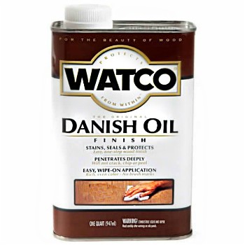 Watco 65541 Danish Oil, Light Walnut - Quart